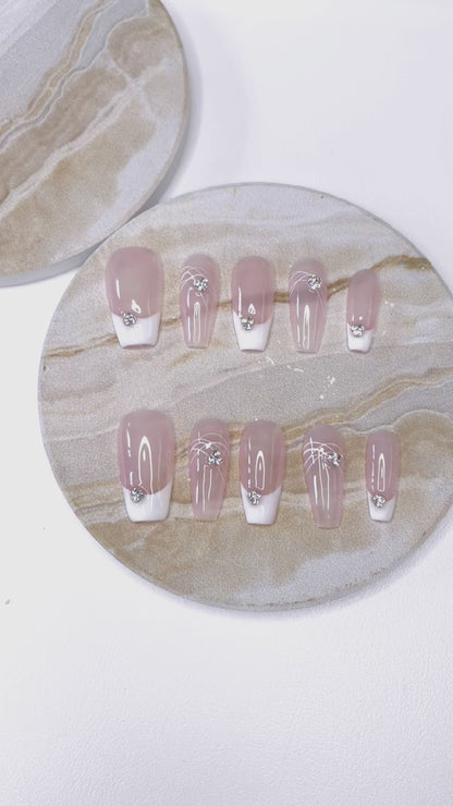 French Soft Pink Ombre